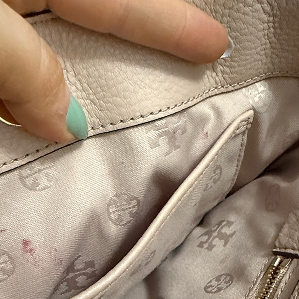 Tory Burch Pink Leather Ella Chain Tote - Picture 12 of 12